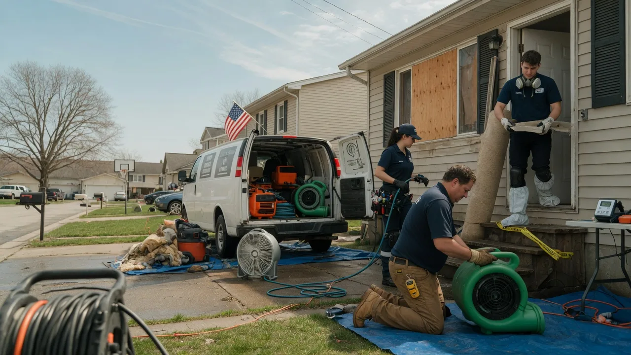 Water Damage Restoration in Spring Glen, PA near me